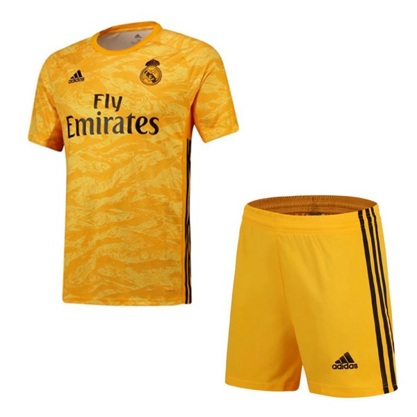 Camiseta Real Madrid Primera equipación Niño Portero 2019-2020 Amarillo